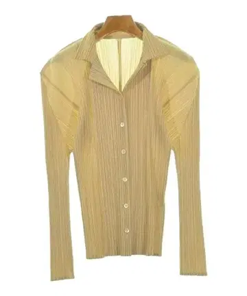 플리츠 플리즈 캐주얼 셔츠 여성용