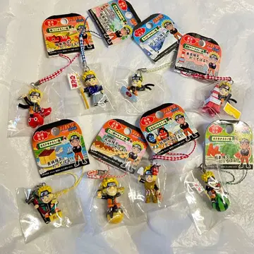 NARUTO 나루토 지역 한정 족쇄 스트랩 묶음 판매 세트 2