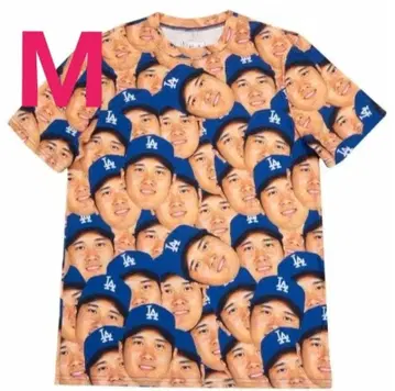 [ 새상품 미개봉 ] 오타니 쇼헤이 티셔츠 얼굴 M 사이즈