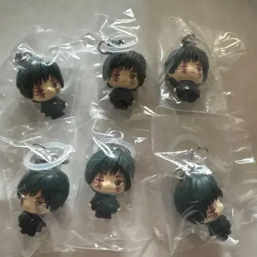 주술회전 사멸회유 메지루시 액세서리 젠인 마키 6개 세트