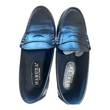 HARUTA 로퍼 2628 25EE 블랙 미사용급 일본제