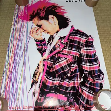 X JAPAN hide 포스터 달력 포스터 달력