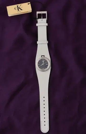 Calvin Klein 손목시계 여성용 가죽 벨트 cK 미사용