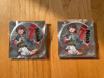 걸즈 밴드 클라이 캔뱃지 이세리 니나 2nd LIVE 린네의 이치 2점2