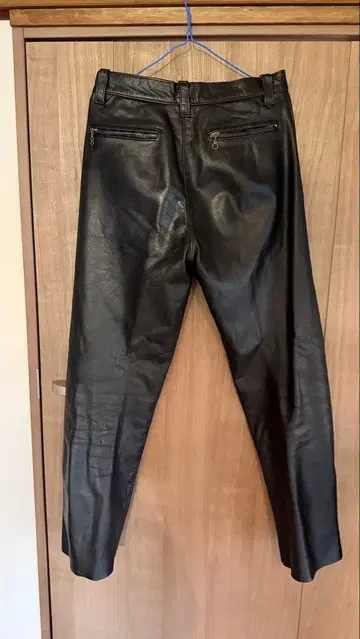 Schott USA제 가죽 팬츠 샷