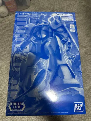 BANDAI MG 건담 프라모델 한정판 아이템