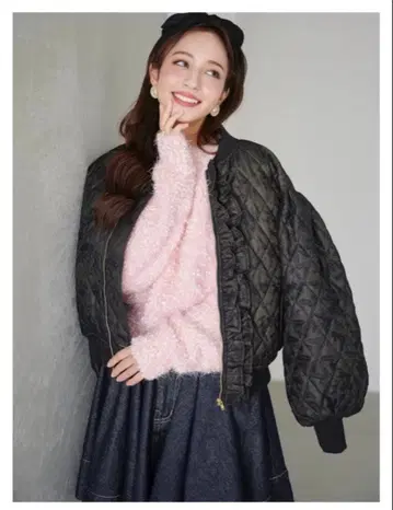 [ 미사용 새상품 ] 오블리 obli 레이스 프릴 블루종