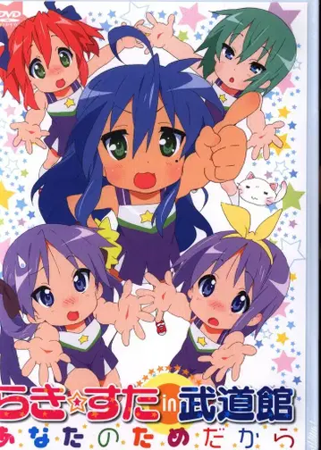 라이브 DVD 럭키스타 in 무도관 당신을 위해서 미개봉