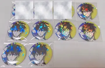 블루 록 홀로그램 캔뱃지 이사기 요이치 7개