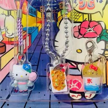 [ 초레어 ] 지역 한정 키티 이것저것 모두 하로키티 스트랩 매듭 레어