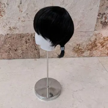 인형용 가발 7-8인치 양갈래