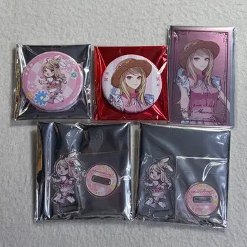 단간론파 마네키네코 아크릴 스탠드 캔뱃지 클리어 카드 아카마츠 카에데