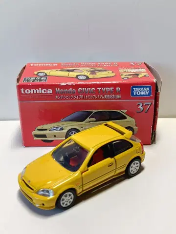 토미카 프리미엄 혼다 시빅 타입R 출시 기념 사양 No.37 EK9
