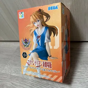 에반게리온 신극장판 쵸코노세 피규어 시키나미 아스카 랑그레이 새상품