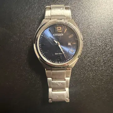 CITIZEN 에코드라이브 시계 다크 블루