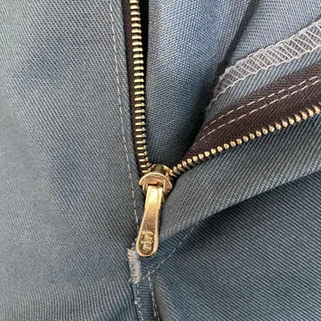 90s riri 지퍼 스위스산 BRERO 워크 팬츠 TECAFORT 파랑