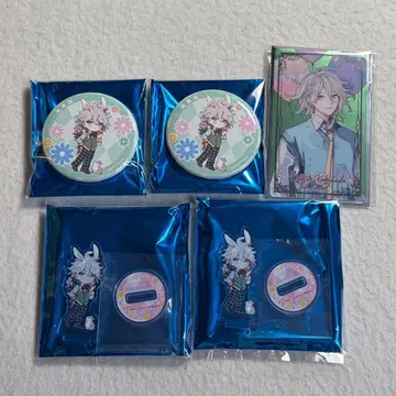 단간론파 마네키네코 아크릴 스탠드 캔뱃지 클리어 카드 코마에다 나기토