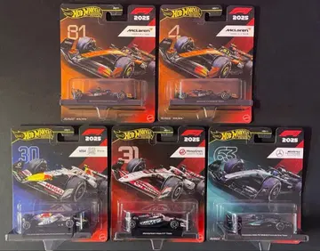 핫휠 프리미엄 레이스 모듬 F1 5대 세트