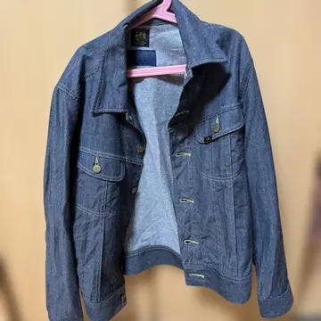 Lee Begin 콜라보 별주 101-J 데님 자켓 다크 블루