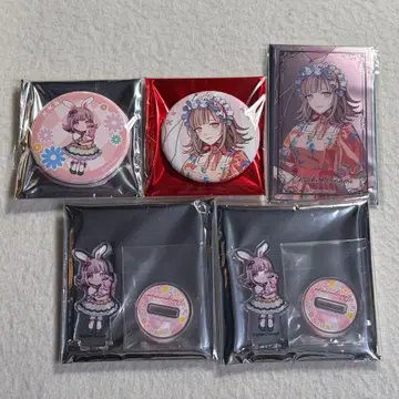 단간론파 마네키네코 아크릴 스탠드 캔뱃지 클리어 카드 나나미 치아키