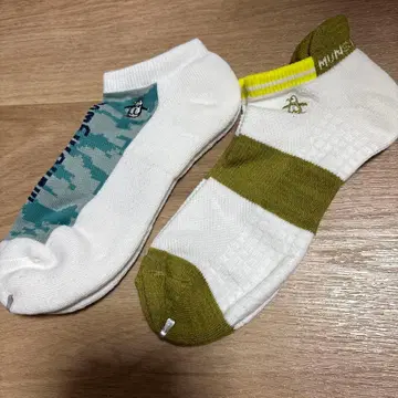 맨싱 골프 양말 2켤레 세트 남성용 새상품 25~27cm