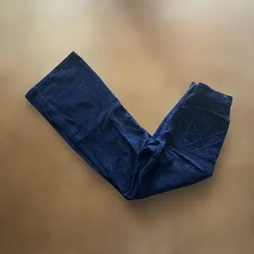 70s 맥캠벨 네이비 코듀로이 플레어 팬츠 벨보텀 w30