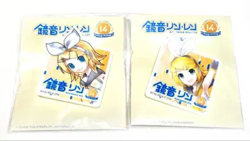 카가미네 린 아크릴 배지