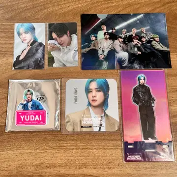 INI 사노 유다이 아크릴 스탠드 명찰 트레이딩 카드 세트