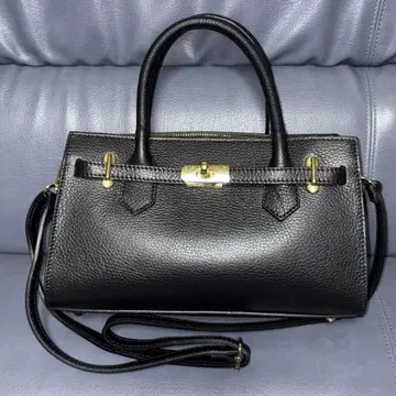 AULENTTI 오우렌티 2WAY 가죽 미니백 벨트 포함 가방