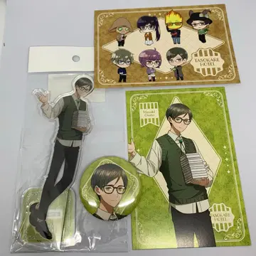 황혼 호텔 오토가이 세이세이 북오프 안경 아크릴 스탠드 배지 엽서