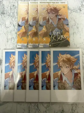 후시미 가쿠 SitR 도쿄 공연 폴라로이드풍 카드 세트