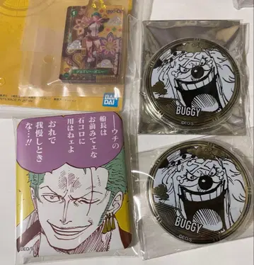 ONE PIECE 원피스 조로 중국 스퀘어 마루카쿠 캔뱃지