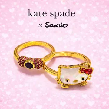 케이트 스페이드 x 산리오 헬로키티 반지