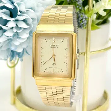 ORIENT 오리엔트 탱크 스퀘어 빈티지 쿼츠 손목시계