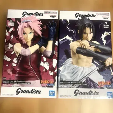 NARUTO GRANDISTA 피규어 하루노 사쿠라 우치하 사스케