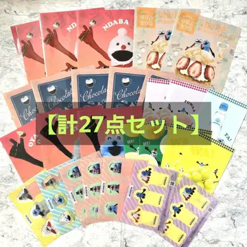 퍼펫 순순 세븐일레븐 노트 북마커 클리어 파일