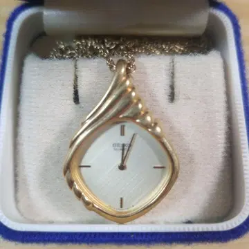 세이코 SEIKO 펜던트 워치 시계 골드 레어