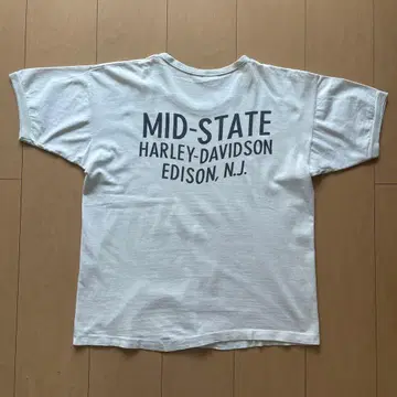 레어 70's 챔피온 바터그 하레이 스미코미 링거t셔츠 L