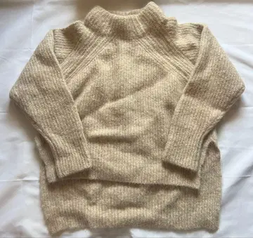 Paul Stuart 베이지 하이넥 스웨터