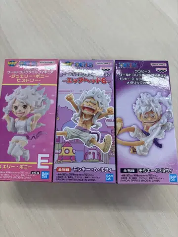 원피스 피규어 세트 엘 보니 몽키 D 루피