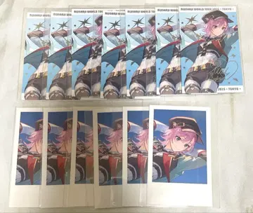 니지산지 StiR 도쿄 공연 유우히 리리 폴라로이드풍 카드