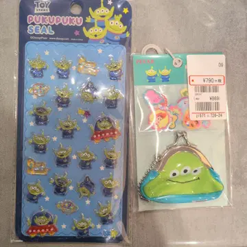 토이 스토리 에이리언 씰과 동전 지갑 세트