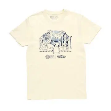 [ 레어 런던 자연사 박물관 한정품 ] 포켓몬 캐릭터 T셔츠 M 사이즈