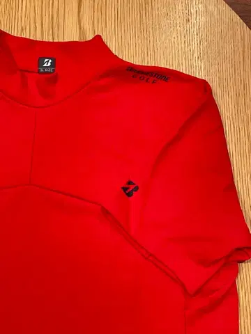 브릿지스톤 골프 셔츠 3L 레드 반팔