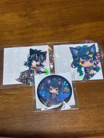 악마고양이 바스티안 캔뱃지 클리어 카드