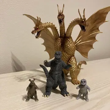 도호 괴수 컬렉션 고질라, 미니라, 바라곤, 킹 기도라