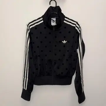 [ 사이즈 L ] adidas 새틴 도트 TT 트랙탑