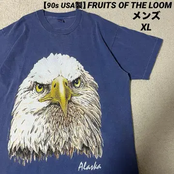 90s USA제 FRUITS OF THE LOOM 이글 남성용 XL