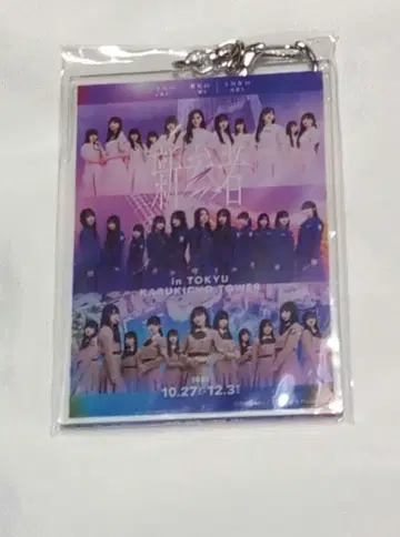 신참자 아크릴 키링 노기자카46 & 사쿠라자카46 & 히나타자카46