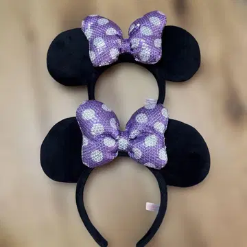 도쿄 디즈니 리조트 미니 귀 머리띠 2개 세트